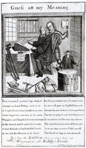 Guess at my Meaning, 1709 by English School
